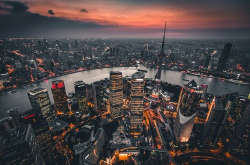 Shanghai skyline image