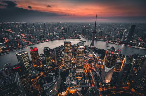 Shanghai skyline image