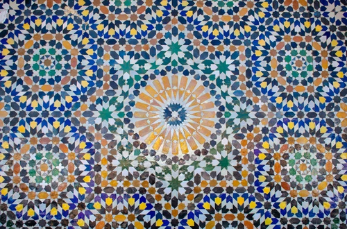 Mosaic floor
