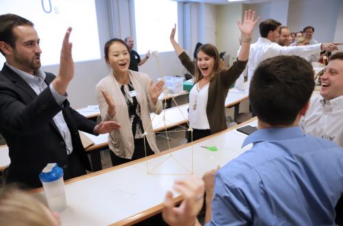 Students in Langone LAB