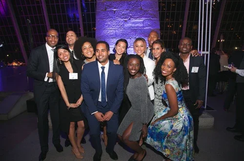 Haskins Giving Society members gather at the Met