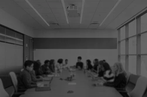 People in a board room