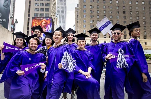 A group of Stern graduates