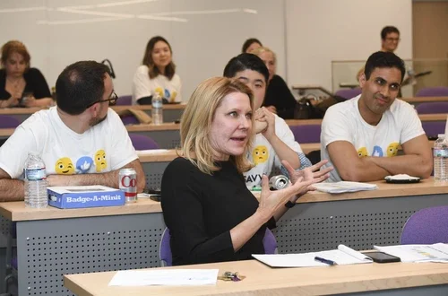 Melissa Schilling teaching