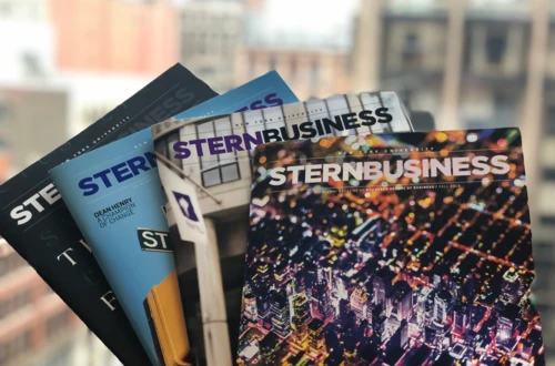 Copies of SternBusiness Magazine