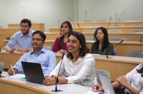 Students in classroom