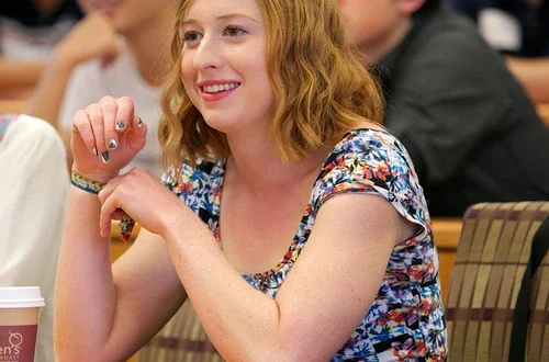 A student listens in a classroom in NYU Stern