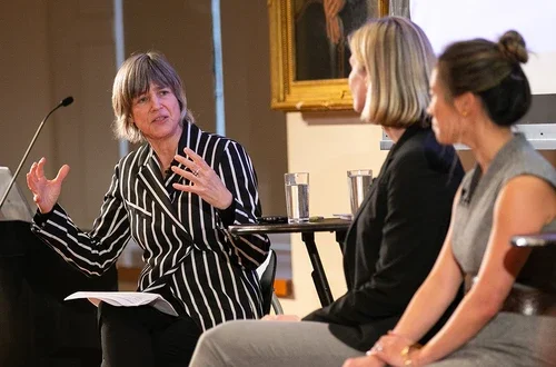 NYU Stern faculty at an event
