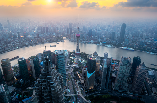 Shanghai at dawn