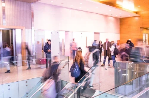 NYU Stern Tisch Lobby