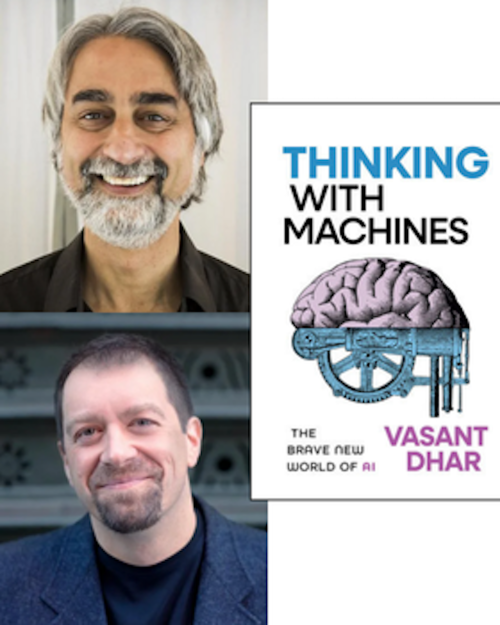 Dhar, Provost and the book cover