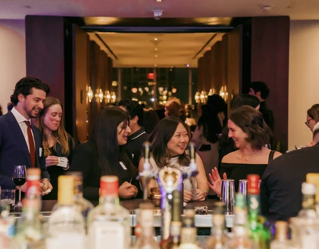 Stern alumni gather at Manhatta