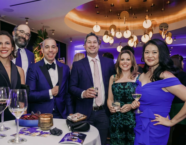 Stern 10 alumni gather at the 2023 Stern 10 Holiday Party