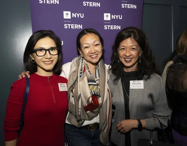 Alumnae gather at the Stern Women's Forum launch event