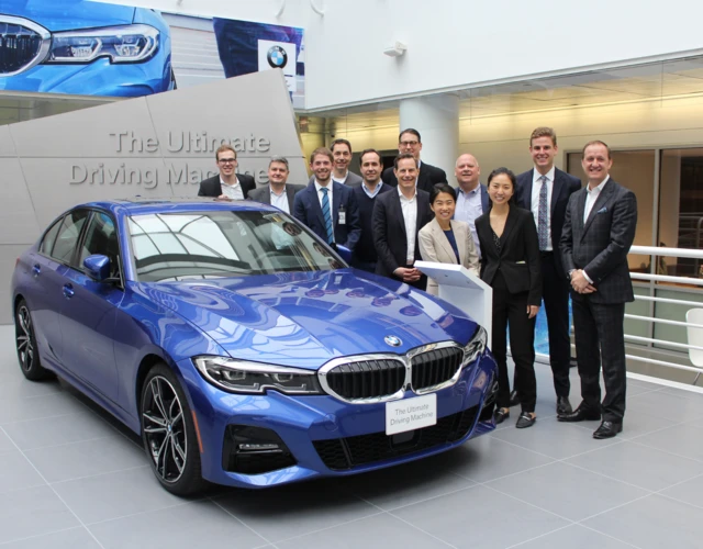 BMW SSP Team with BMW Executive Team