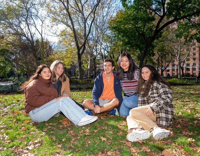Daniel & other street team members in the park