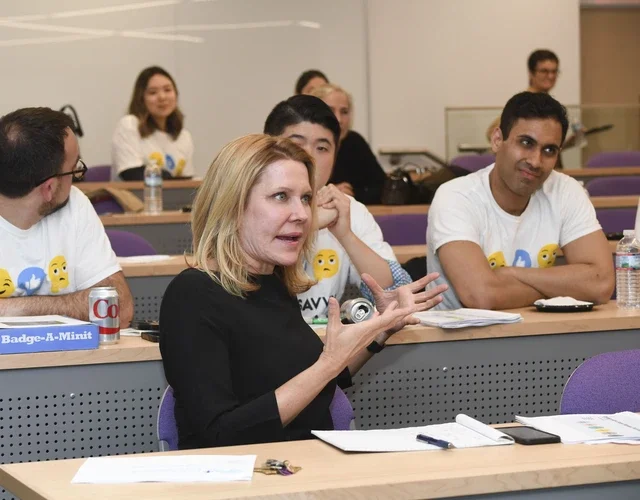 Melissa Schilling teaching