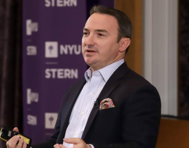 Scott Mullins speaking at FinTech Conference