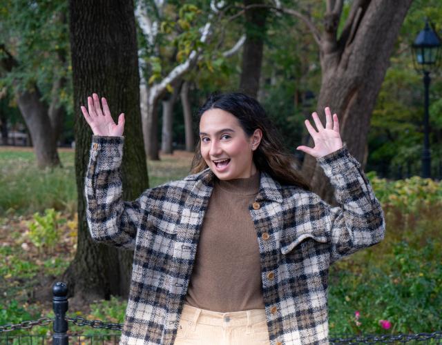 Sigrid in the park