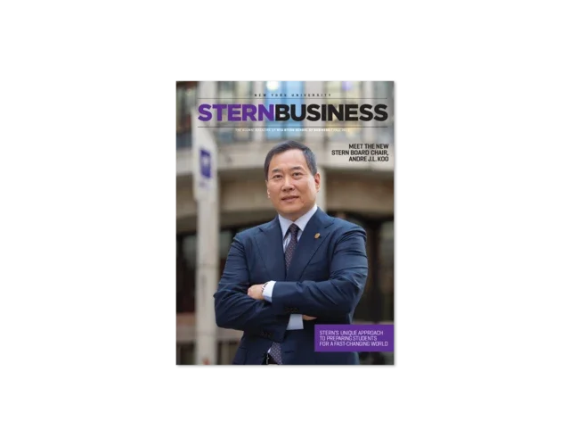 Cover of SternBusiness Magazine