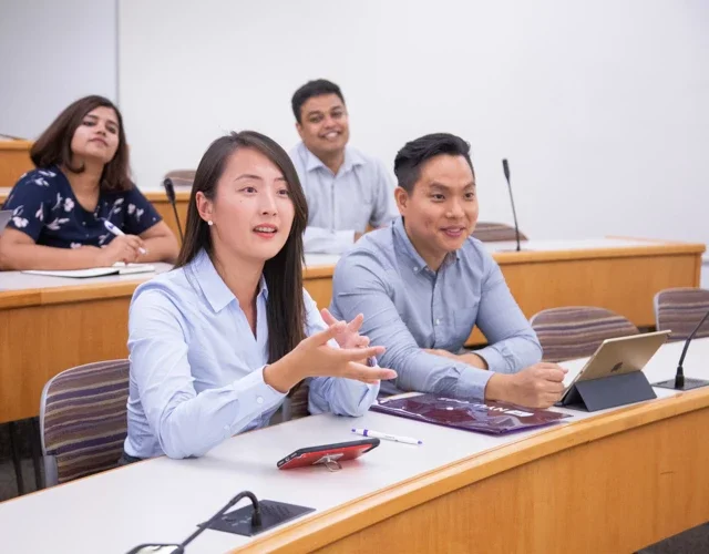 Students in classroom