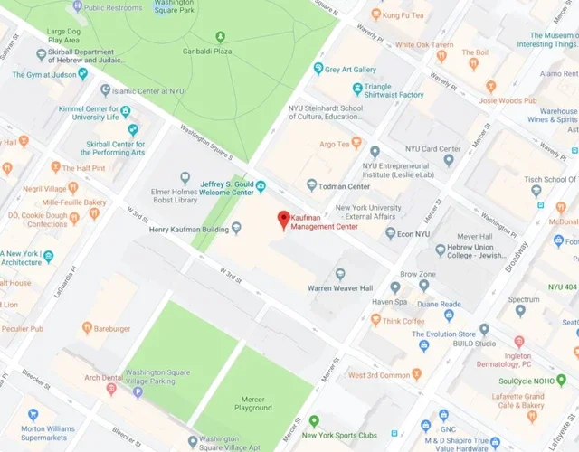 Location of Volatility and Risk Institute 