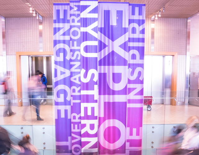 NYU Stern stairs inside