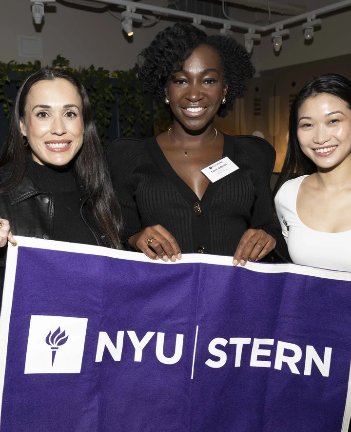 Alumnae gather at the Stern Women's Forum launch event