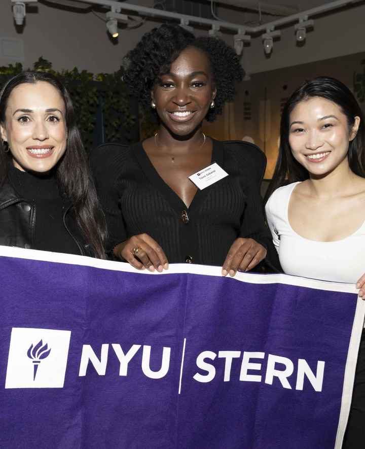 Alumnae gather at the Stern Women's Forum launch event