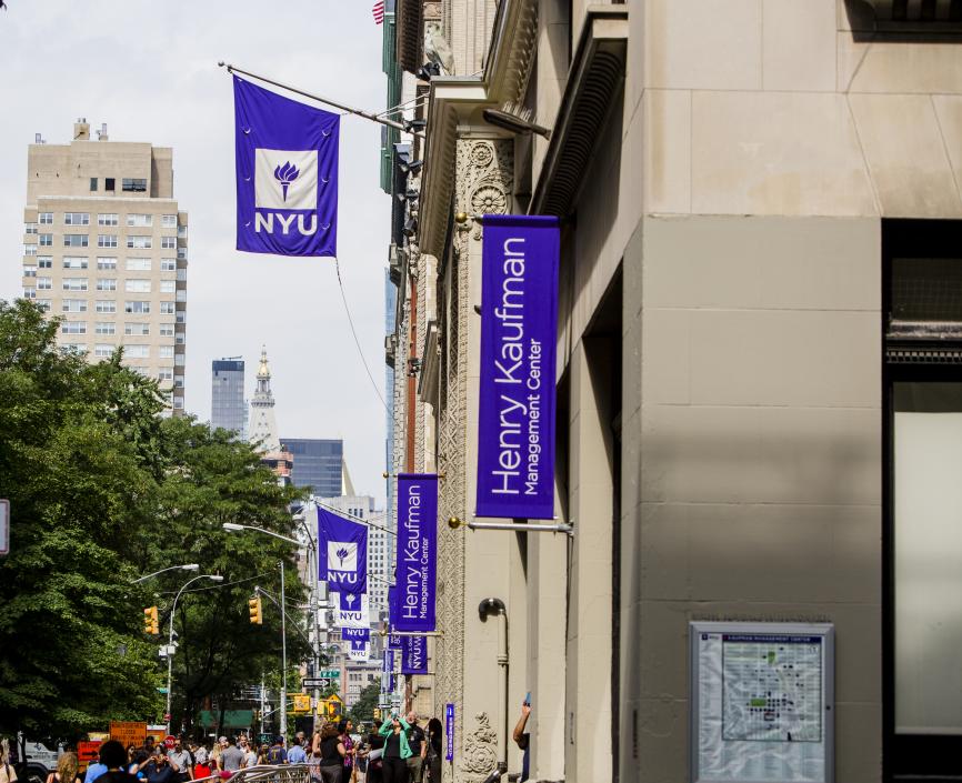 Henry Kaufman Management Center banner