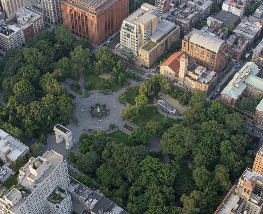 Washington Square Aerial