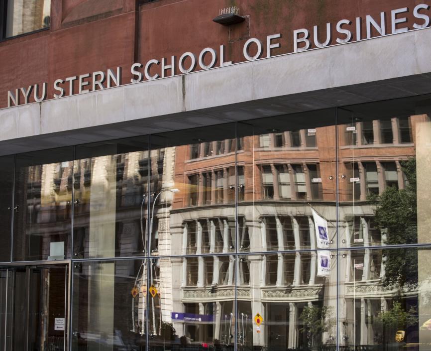 Entrance to the Tisch building