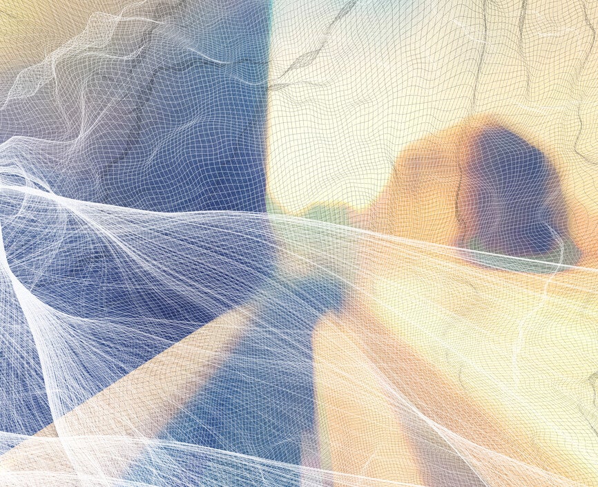 abstract image with thin lines