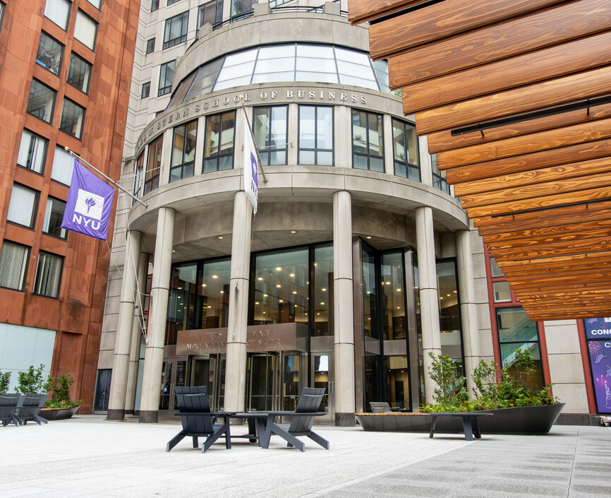 NYU Stern Front Entrance Image