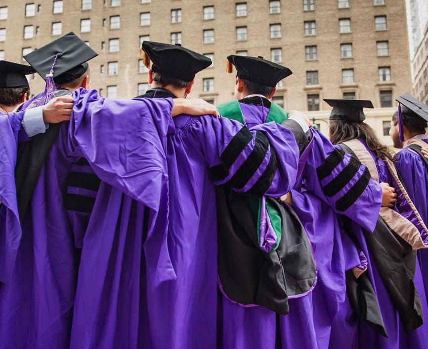 A group of Stern graduates