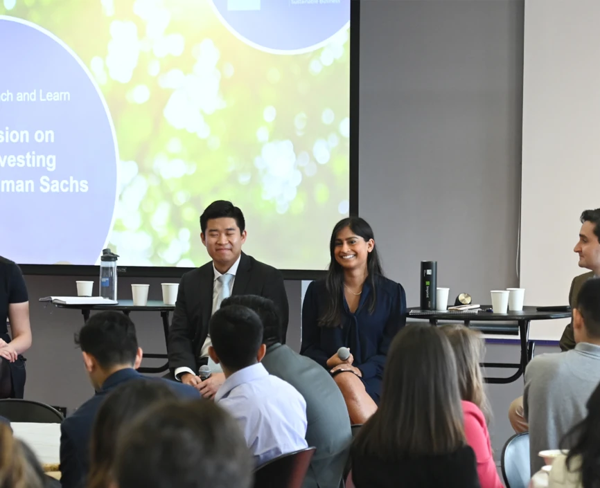 Goldman Sachs Lunch and Learn Panelists
