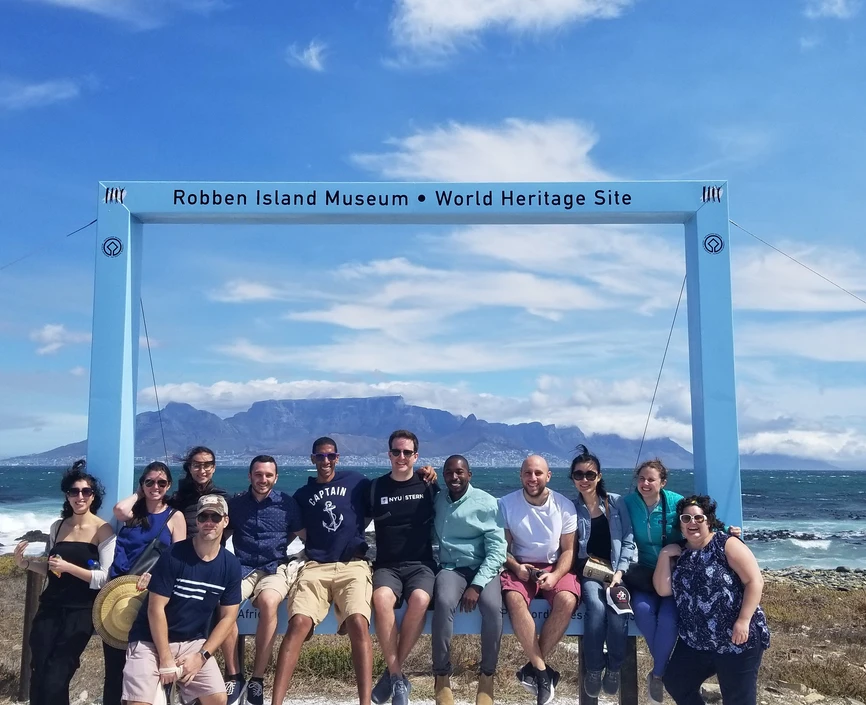 Stern Students at Robben Island