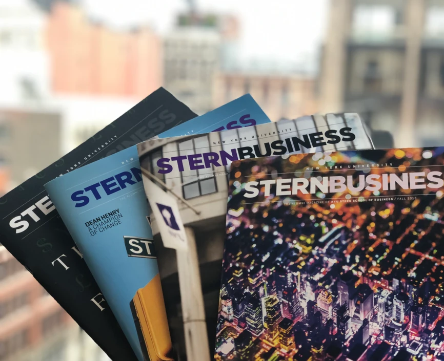 Copies of SternBusiness Magazine
