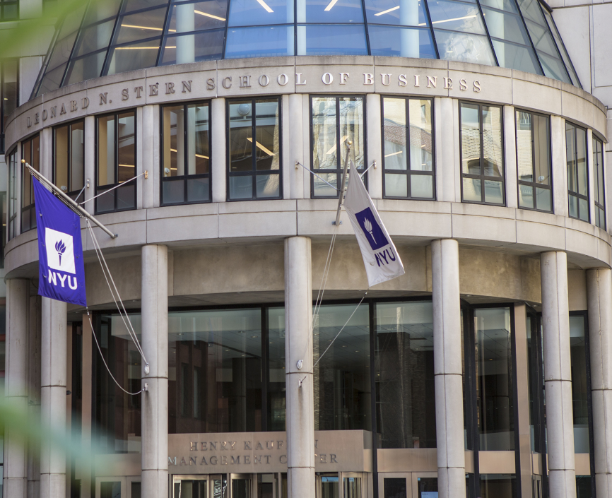 NYU Stern's Kaufman Management Center building