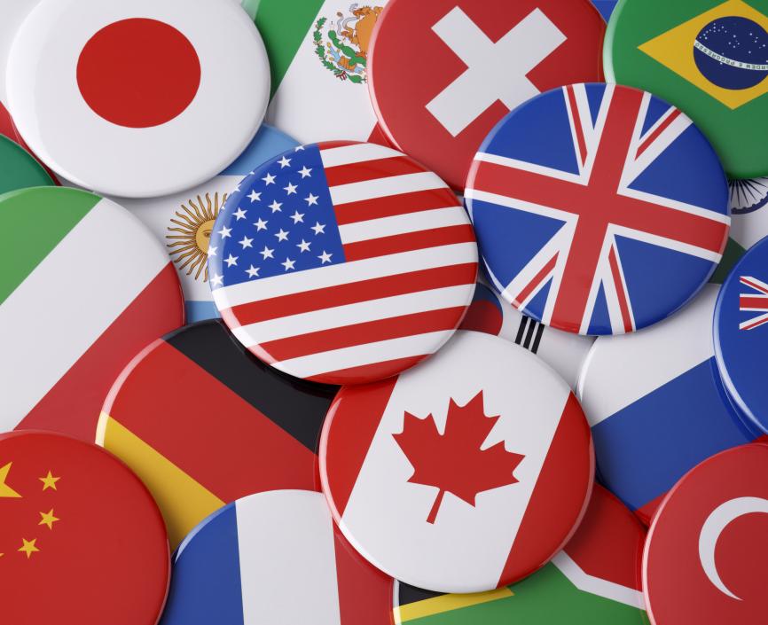 G20 country flags