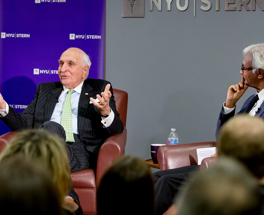 Ken Langone and Dean Raghu Sundaram
