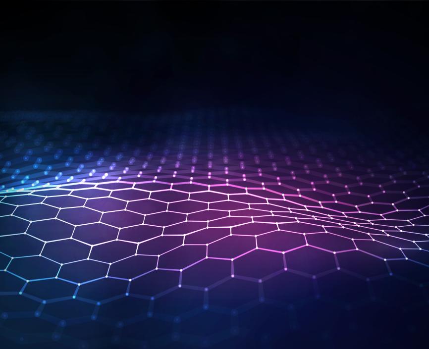 Futuristic hexagon vector illustration