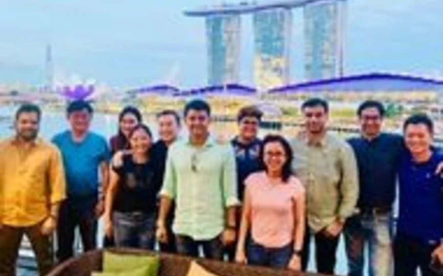 MSBA students in Singapore