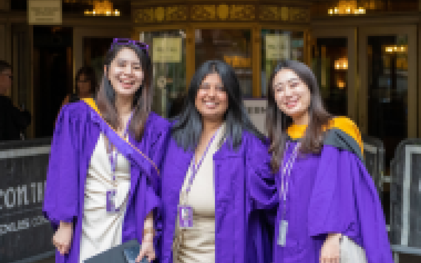 MS convocation fun shot