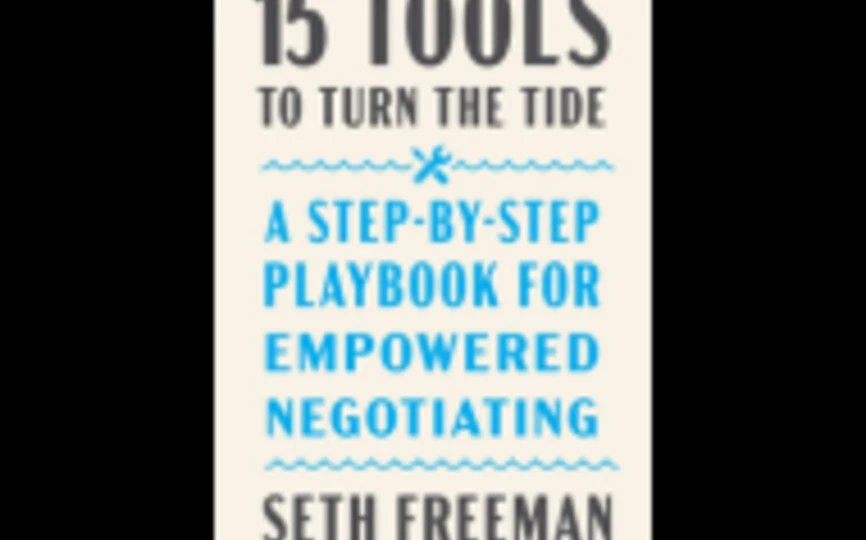 The cover of Seth Freeman's new book, 15 Tools to Turn the Tide.