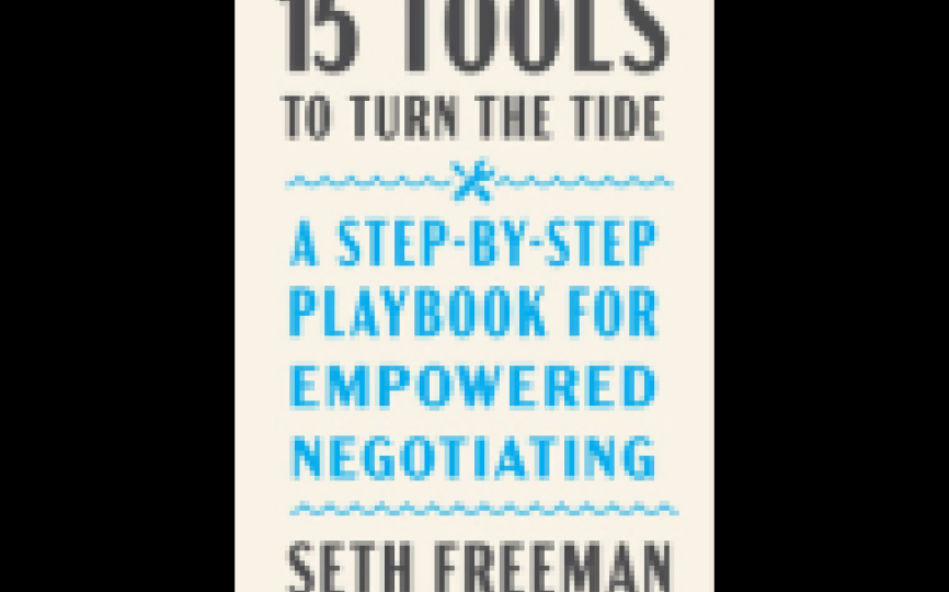 The cover of Seth Freeman's new book, 15 Tools to Turn the Tide.