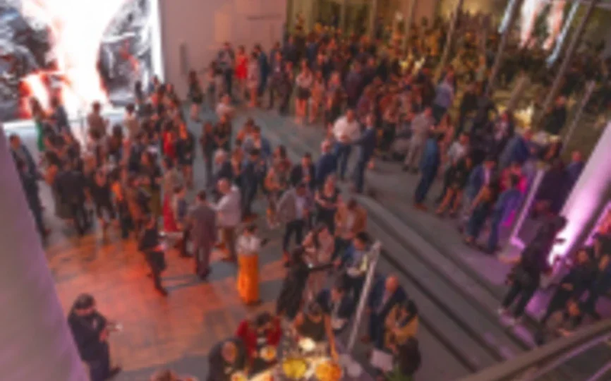 A picture of people who gathered for NYU Stern's 2023 Reunion celebration.