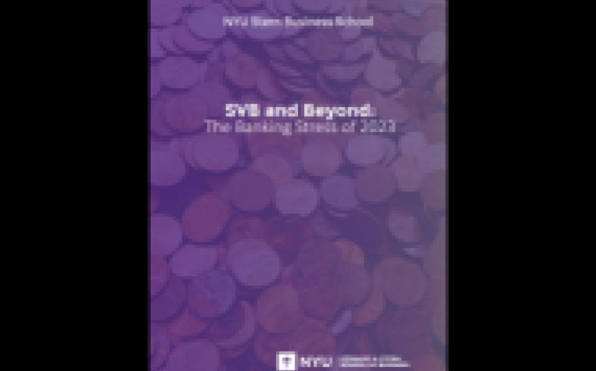 cover image of svb and beyond, white text on purple background