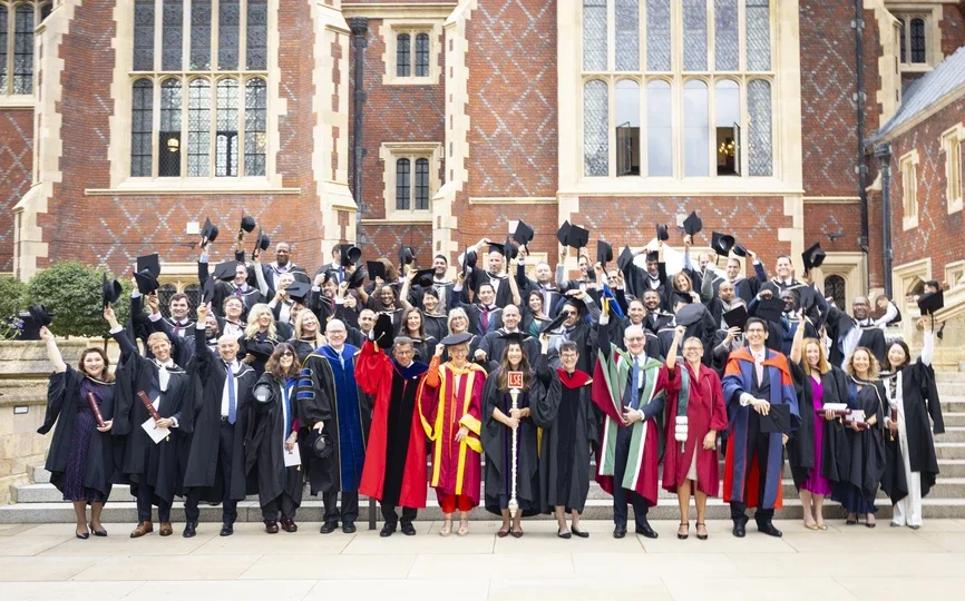 A photo of the 2023 TRIUM graduation