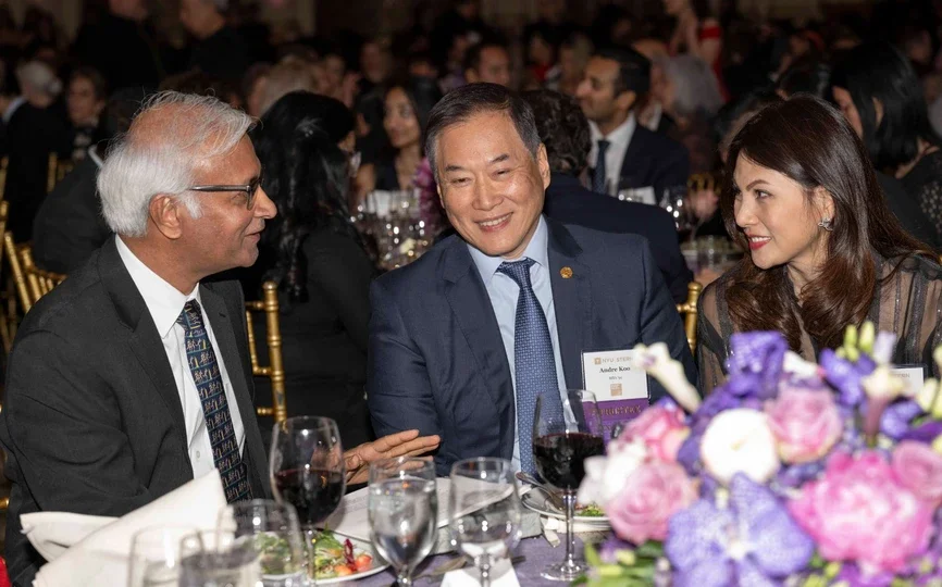Raghu Sundaram, Andre Koo and Jana Koo